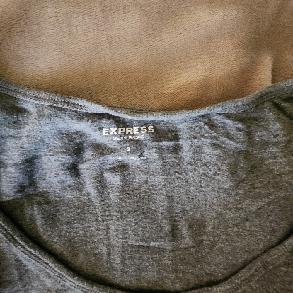 Express Black Basic Top - Picture 3 of 3